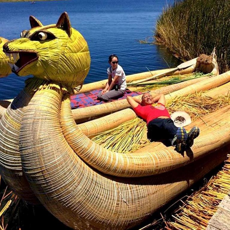 מלון פונו Uros Aruma-Uro On Uros Floating Islands מראה חיצוני תמונה